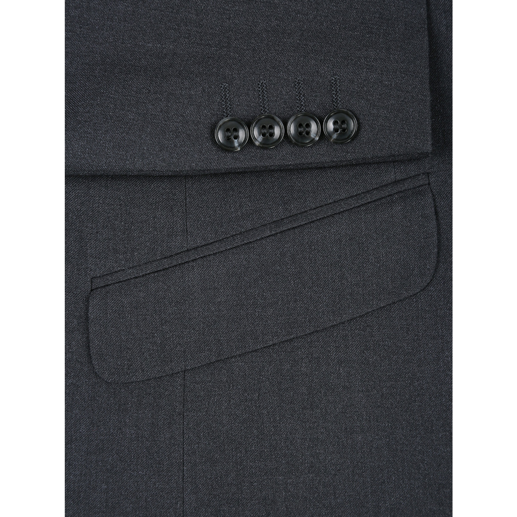 Renoir Slim Fit Suit Charcoal