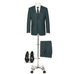 Renoir Slim Fit Suit 201-9 Forest Green