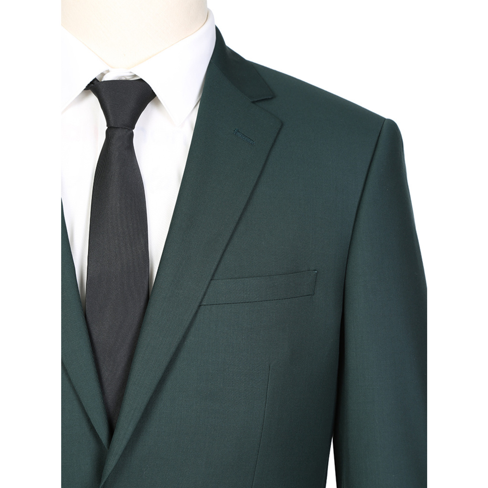 Renoir Slim Fit Suit 201-9 Forest Green