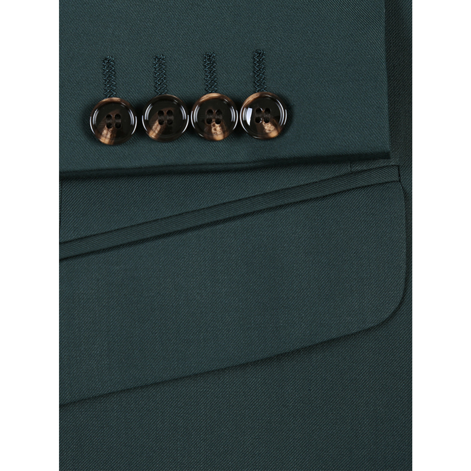 Renoir Slim Fit Suit 201-9 Forest Green