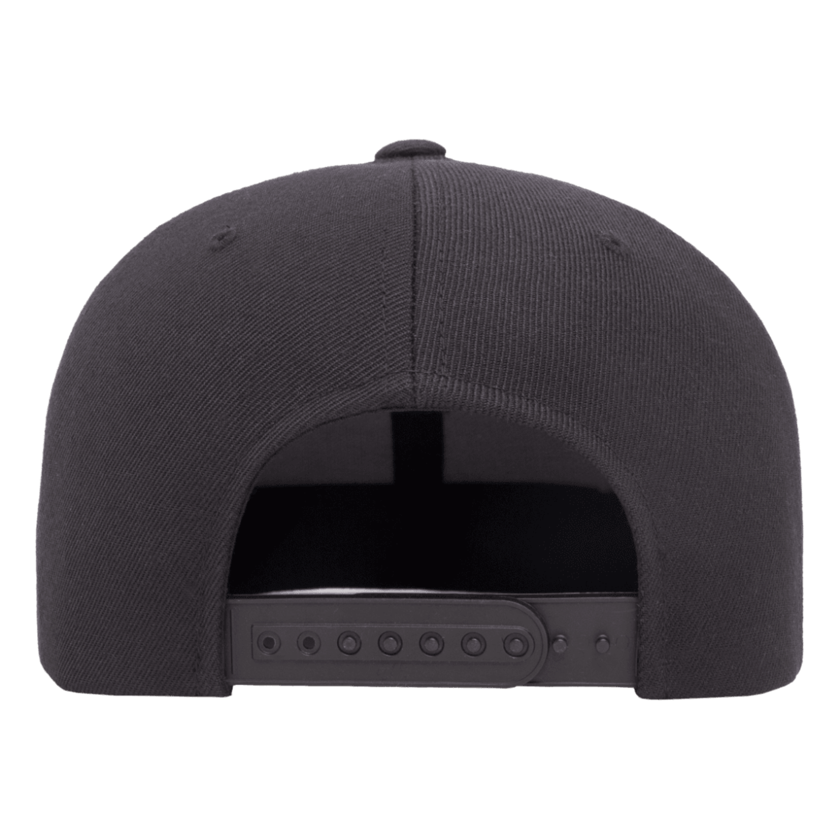 Flexfit 6089M Premium Snapback Hat - Black