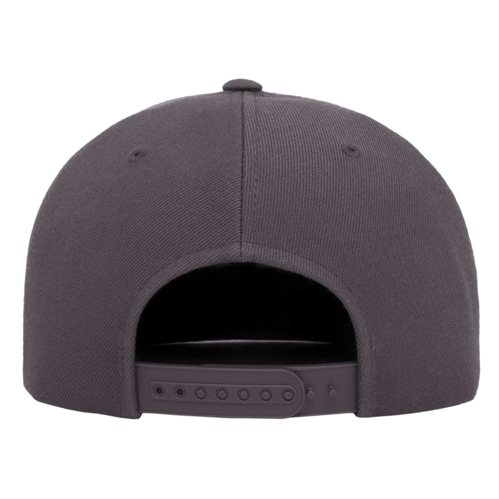 Flexfit 6089M Premium Snapback Hat - Dark Grey