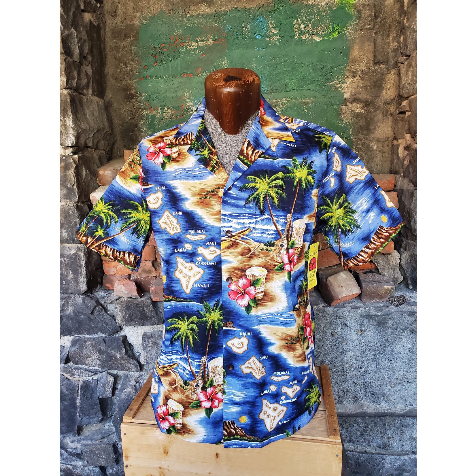 RJC Authentic Hawaiian Shirt - Hawaiian Beach