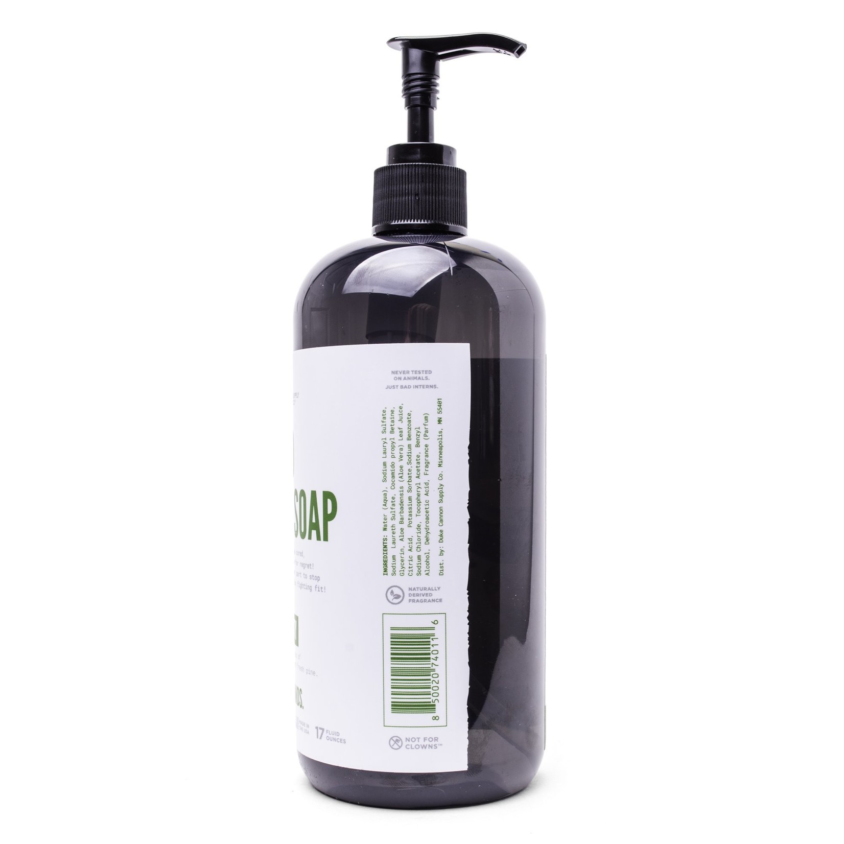 Duke Cannon 17oz Productivity Liquid Hand Soap