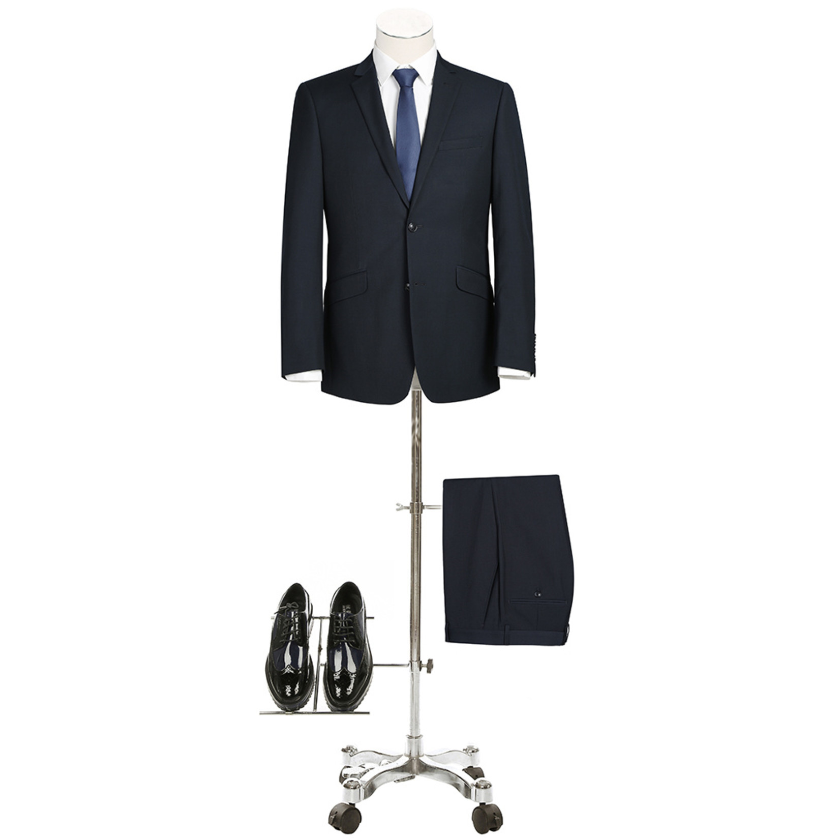 Renoir Slim Fit Suit 201-2 Dark Navy