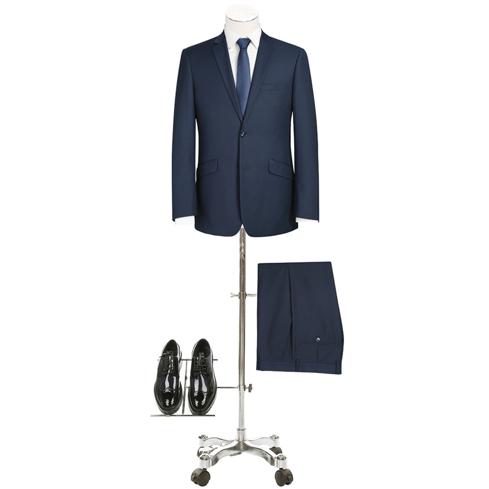 Renoir Slim Fit Suit 201-19 New Navy