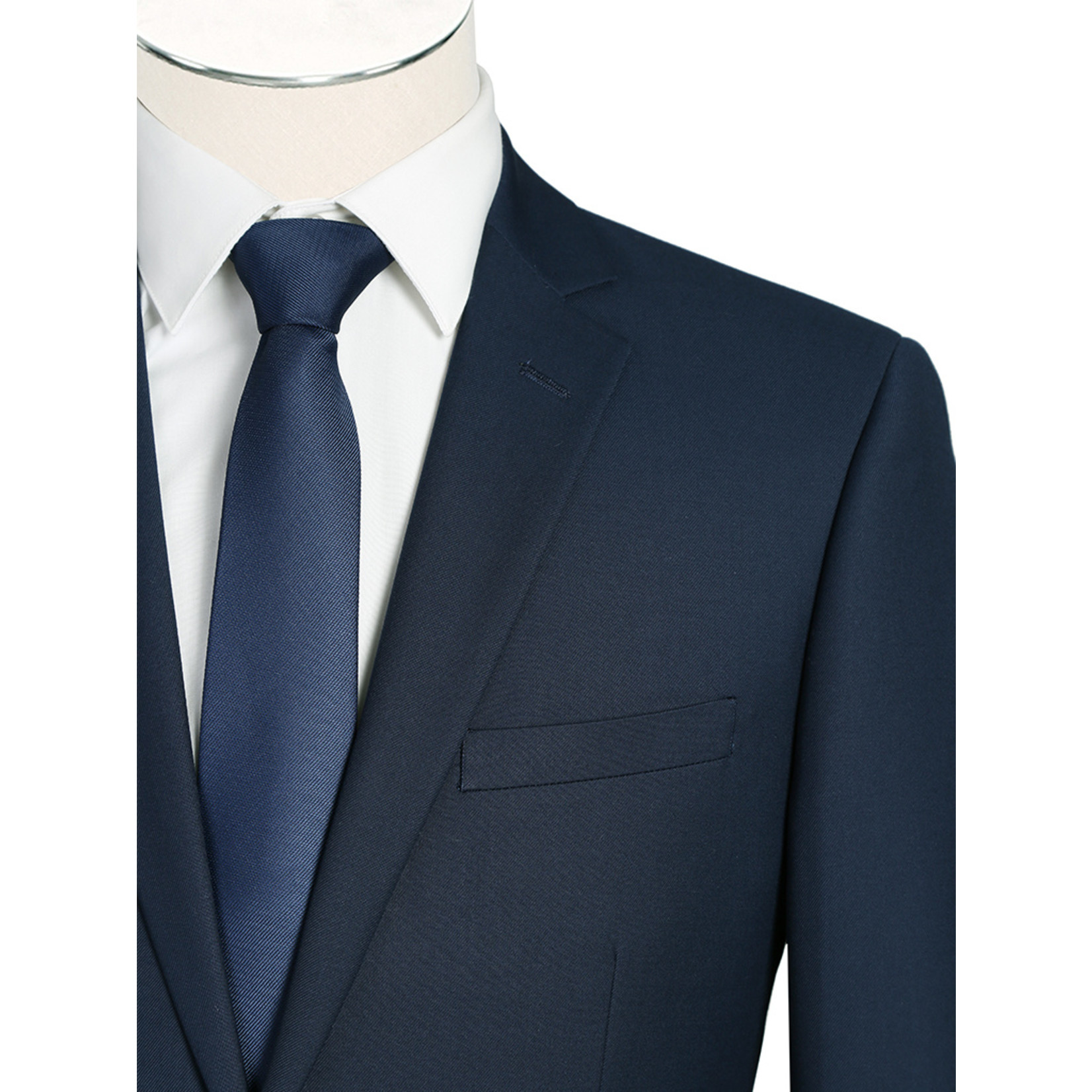 Renoir Slim Fit Suit 201-19 New Navy