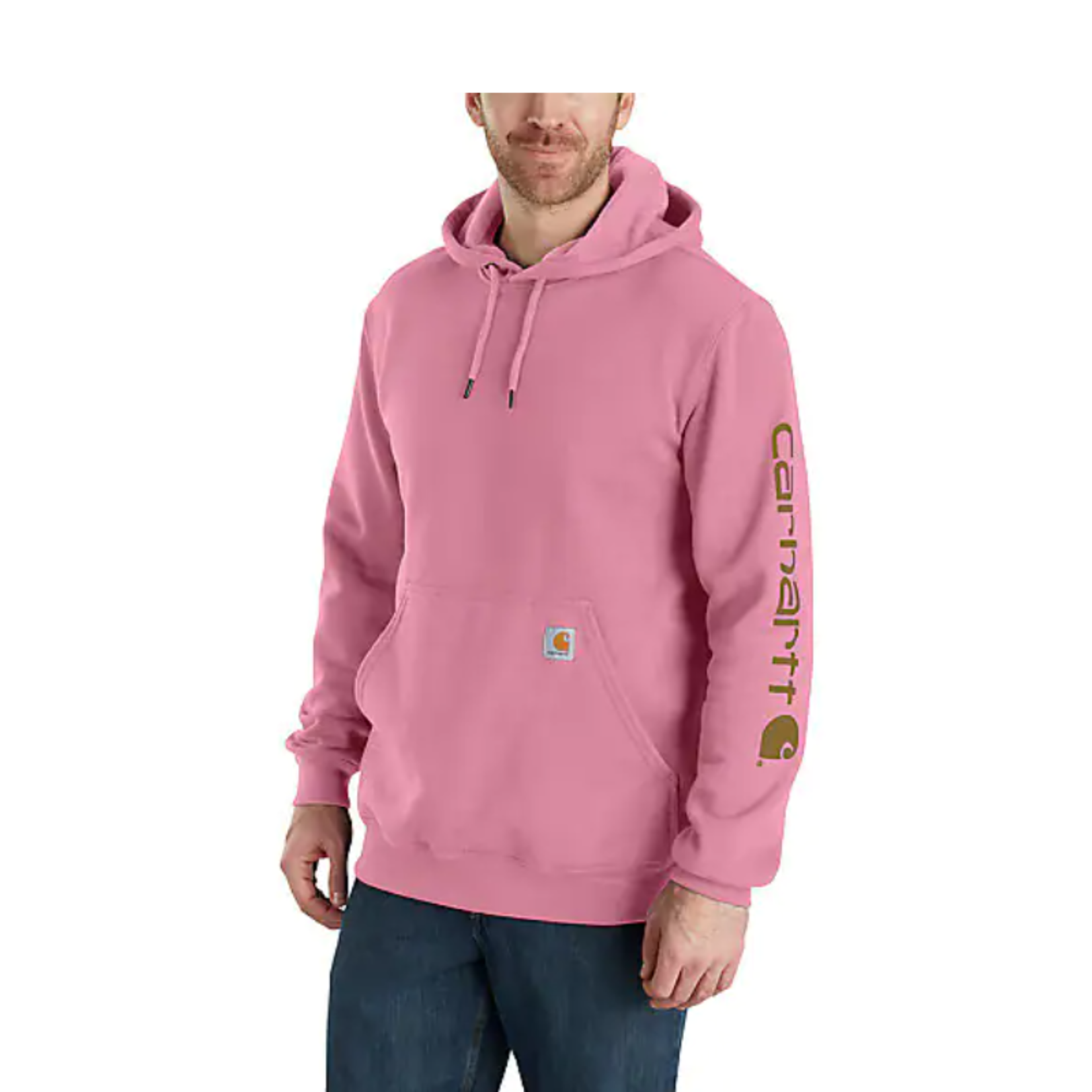 Carhartt Carhartt K288 Logo Sleeve Sweatshirt V52 Foxglove