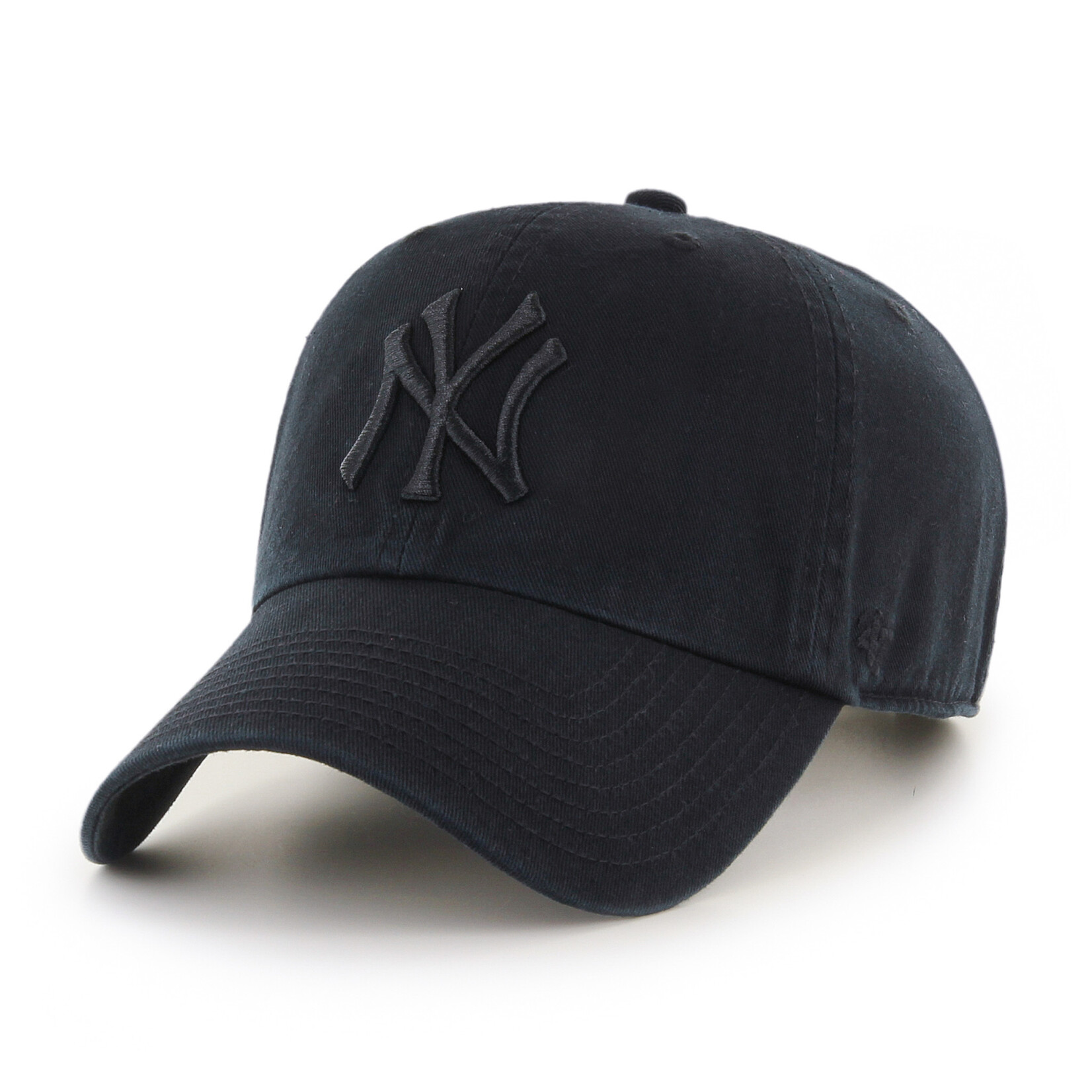 47 Brand Clean up Cap MLB New York Yankees Black on Black