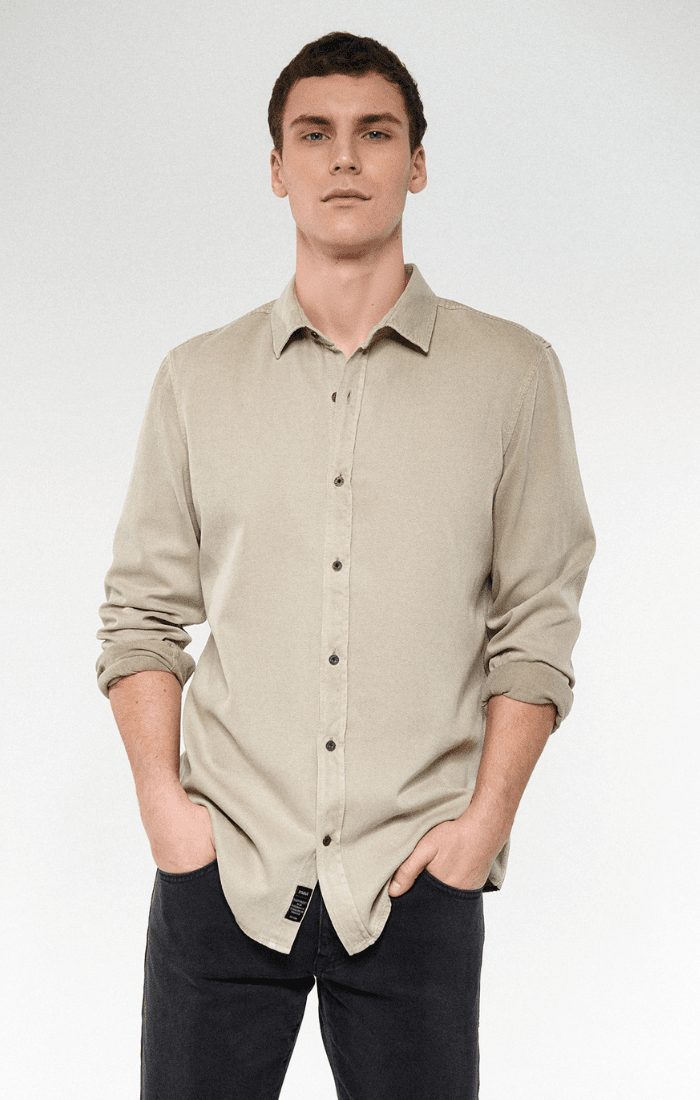 Long-Sleeve Button-Down Shirt