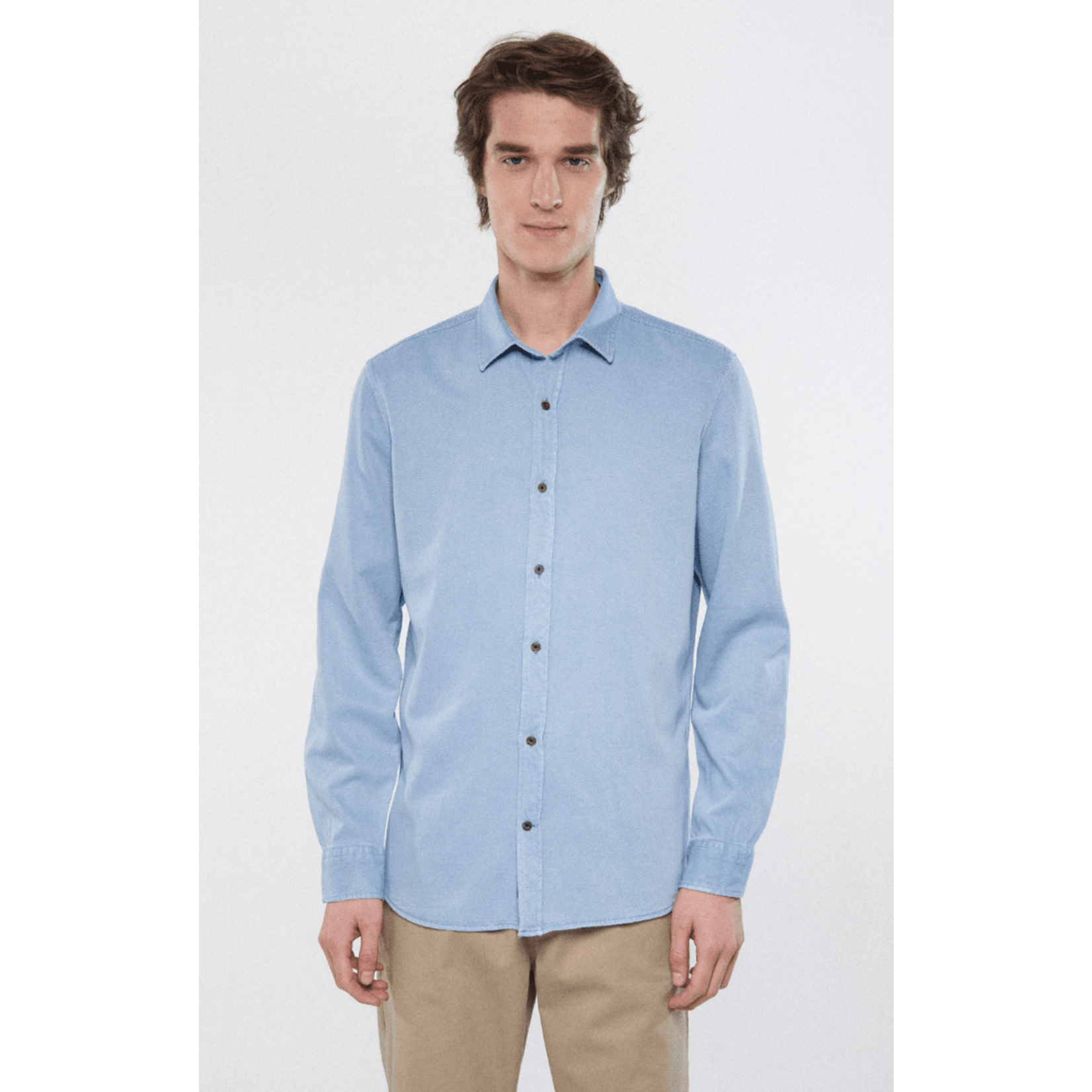 Mavi Mavi Luxe Long Sleeve Button-Down Shirt M0210490