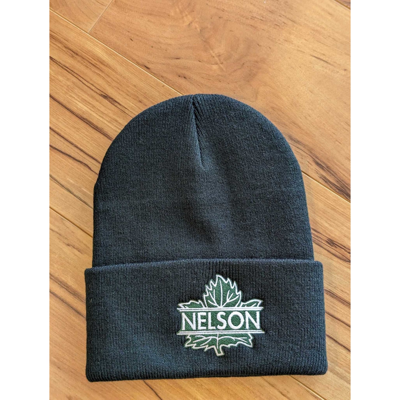 Nelson Leafs Nelson Leafs Cuff Toque - Black