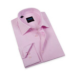 Scoop Grady Men's Long Sleeve Dress Shirt Royal Pink