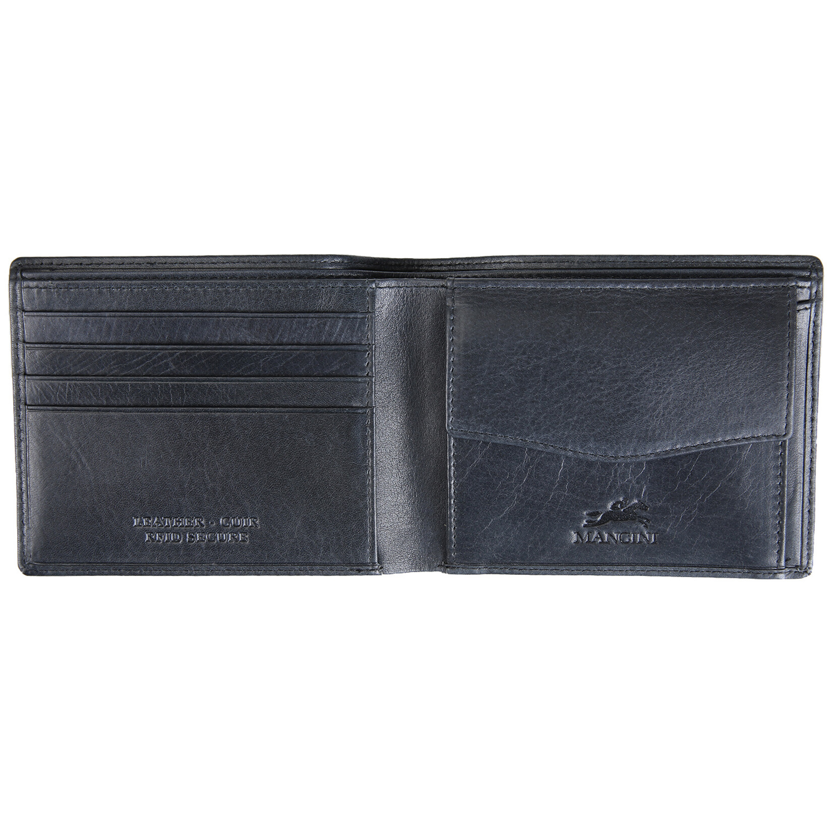 Mancini 2020151 RFID Billfold Coinpurse Black