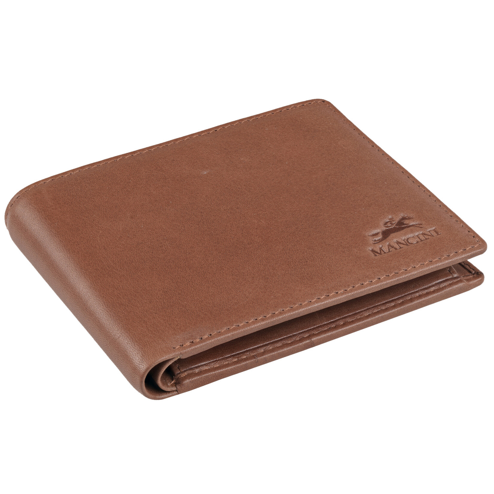 Mancini 2020151 RFID Billfold Coinpurse Brown