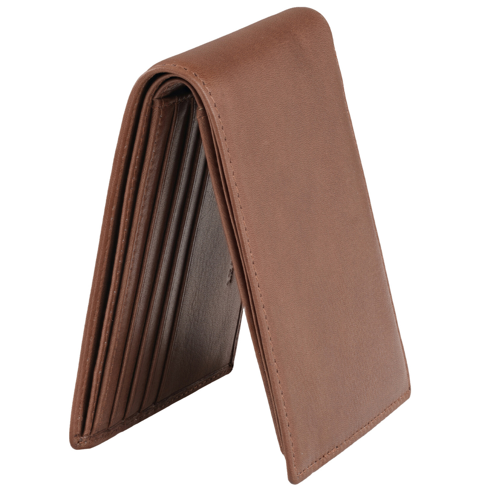 Mancini 2020151 RFID Billfold Coinpurse Brown