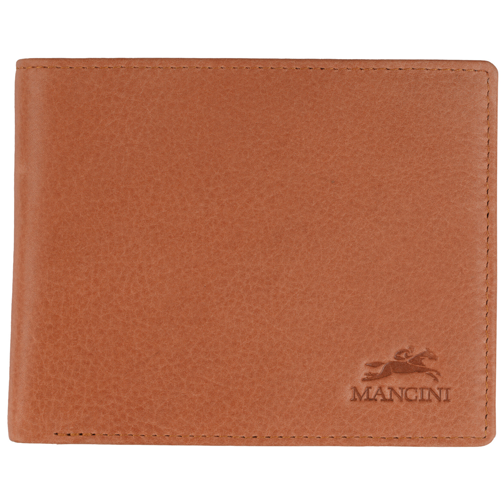 Mancini Mancini 2020151 RFID Billfold Coinpurse Cognac