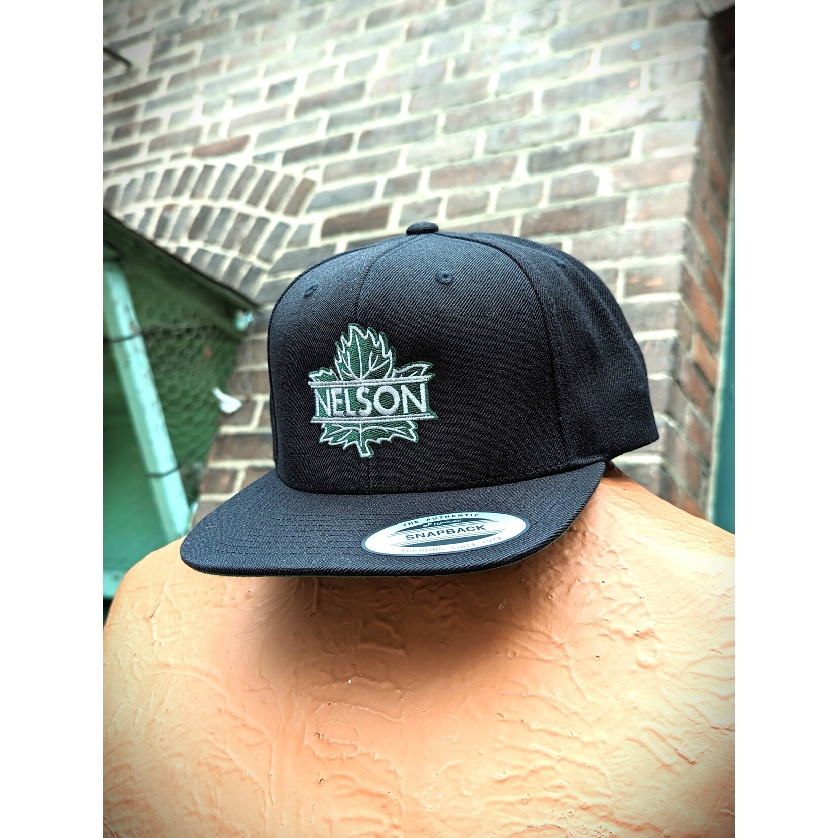 Nelson Leafs Nelson Leafs Premium Snapback Flat Brim Cap
