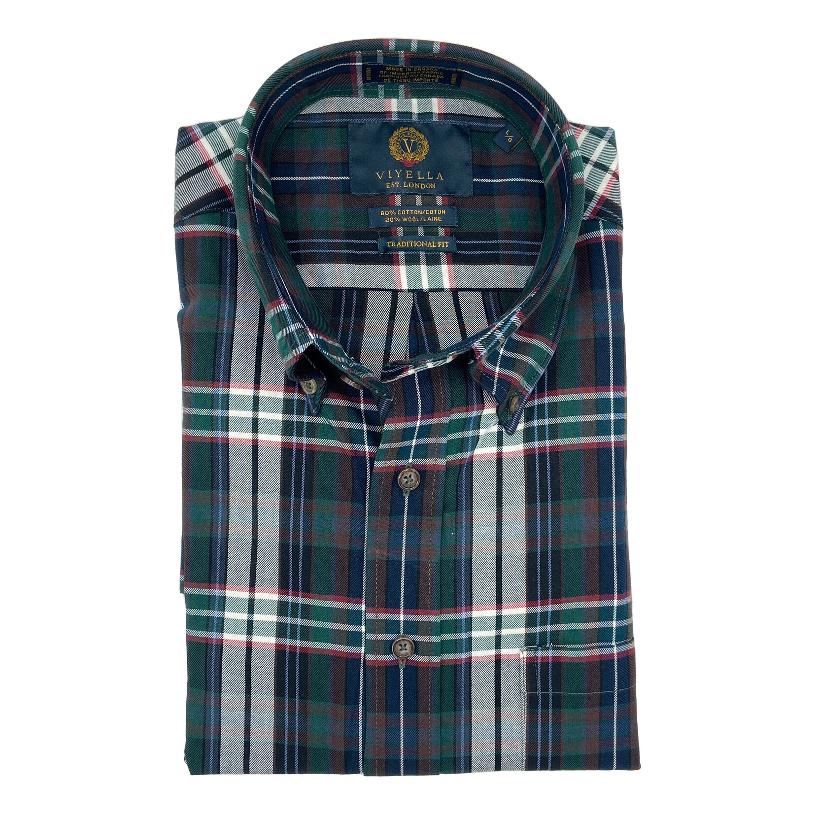 Viyella 651434 L/S Sport Shirt
