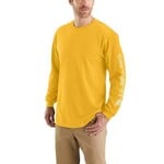 Carhartt Carhartt K231 Long-Sleeve Arm Logo Y43 Honeycomb