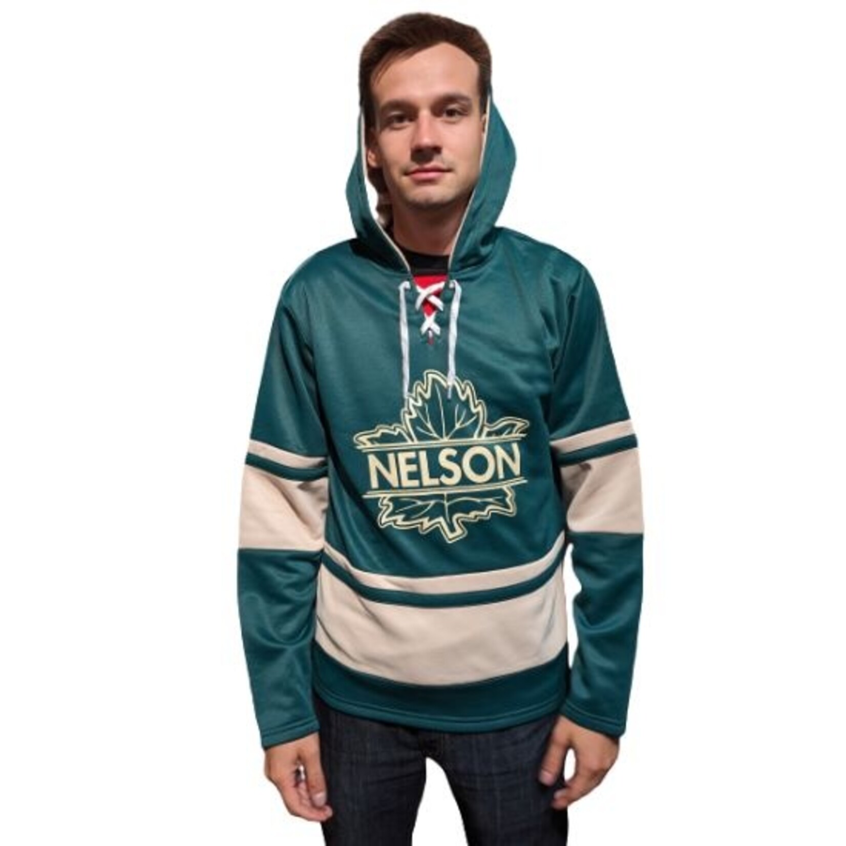 Nelson Leafs Nelson Leafs AK Jersey Hoody