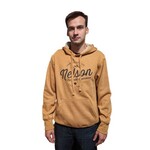 Attraction Mountains and Lettering Hooded Sweater