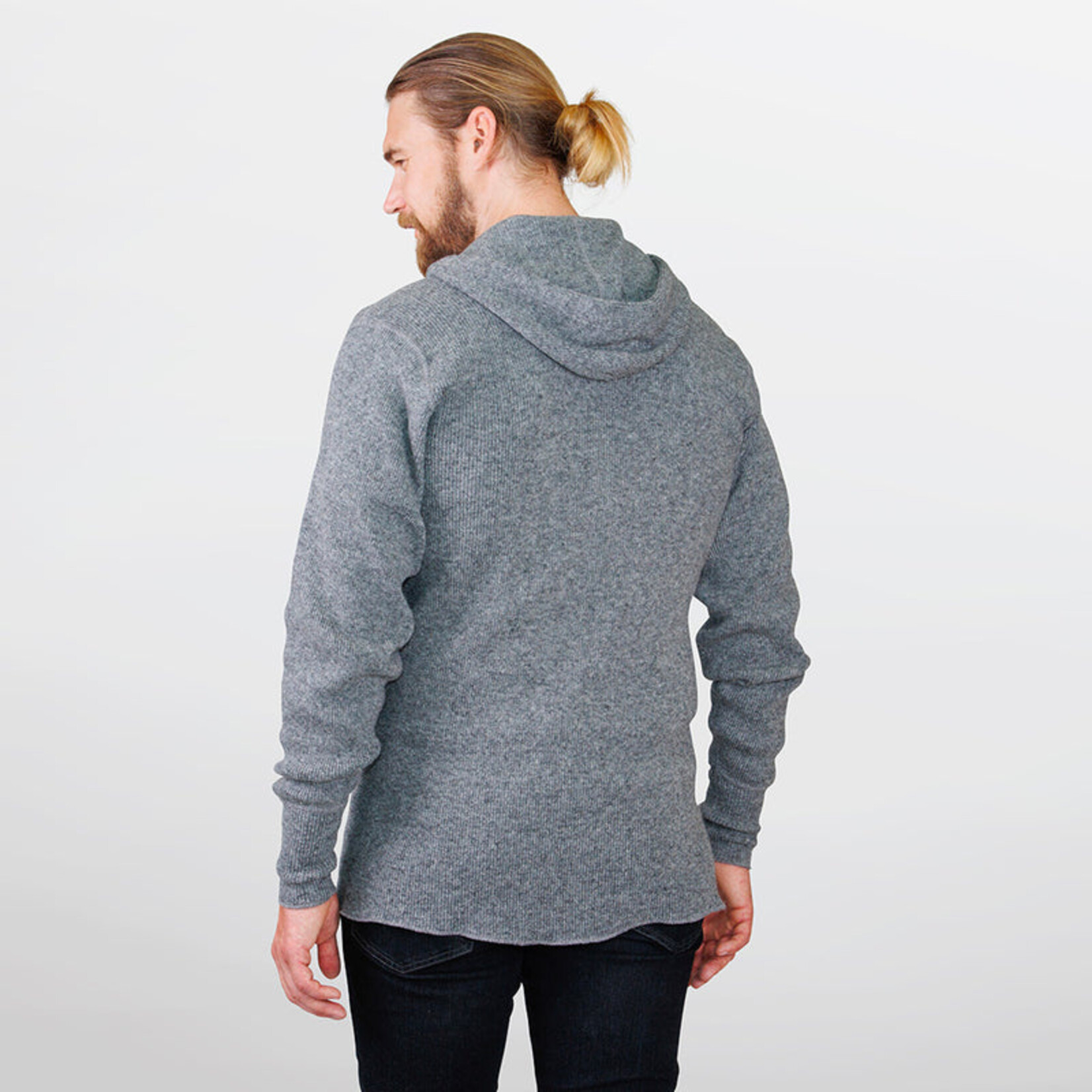 Stanfield's Stanfield's 1329 Hvwt Hooded Wool Henley