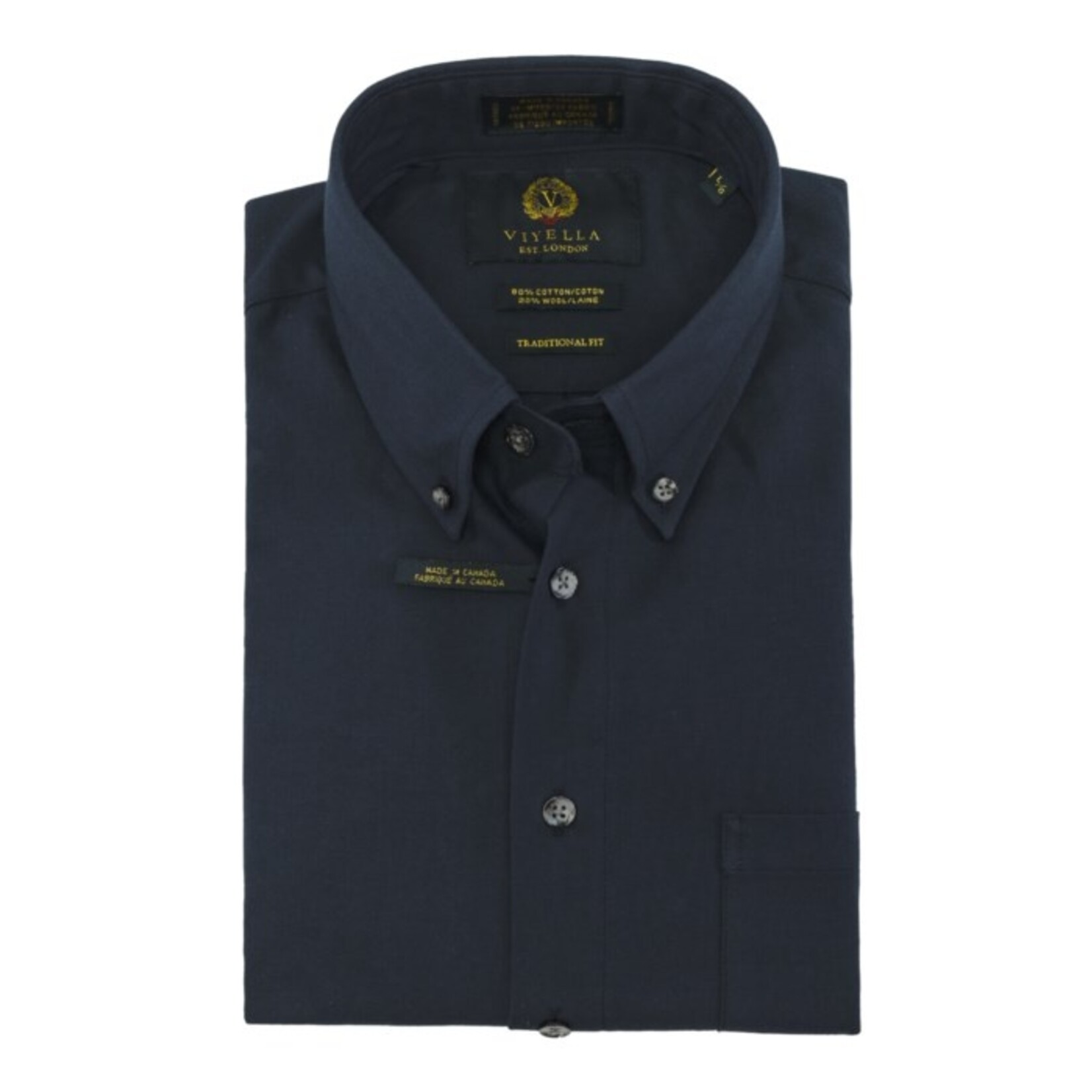 Viyella 255401 80% Cotton 20% Wool L/S Sprtsht