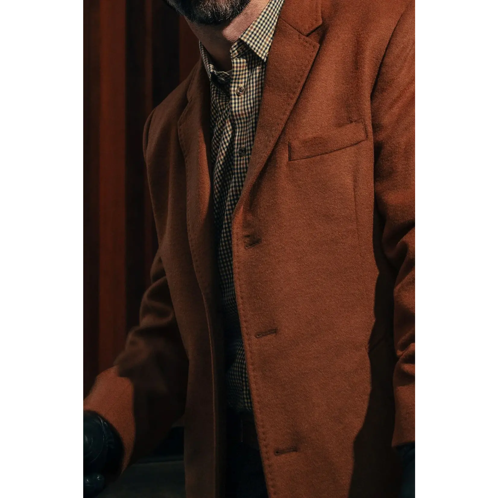 Viyella F24 557908 Wool 3 Button Coat
