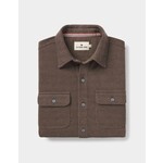 The Normal Brand Normal Brand Textured Knit Shirt Java