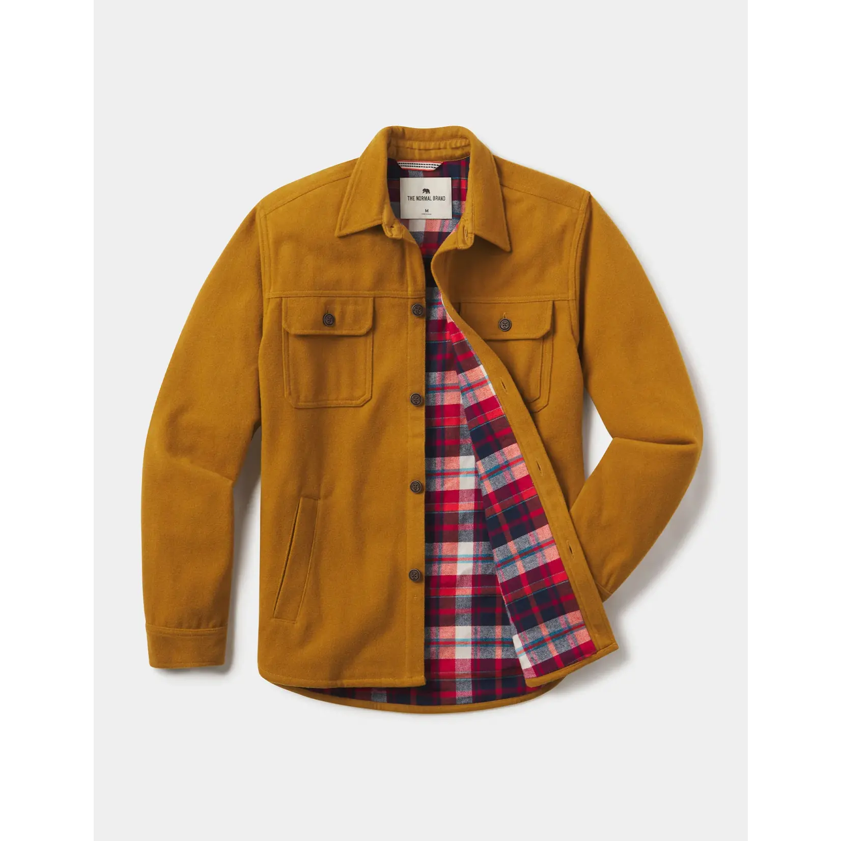 The Normal Brand Normal Brand F23 Brightside Flannel Lined Jacket