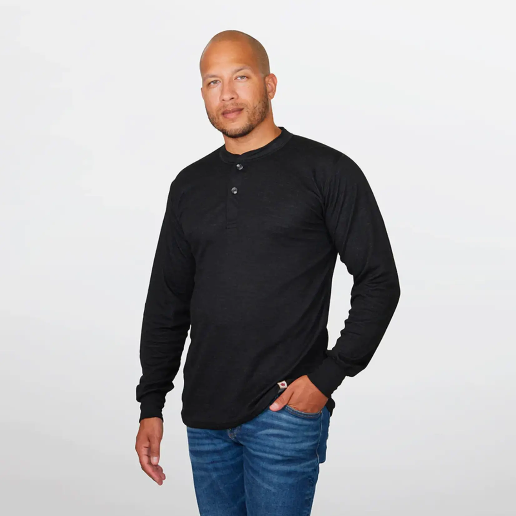 Stanfield's Stanfields 1387 Merino Blend 2-Layer Henley