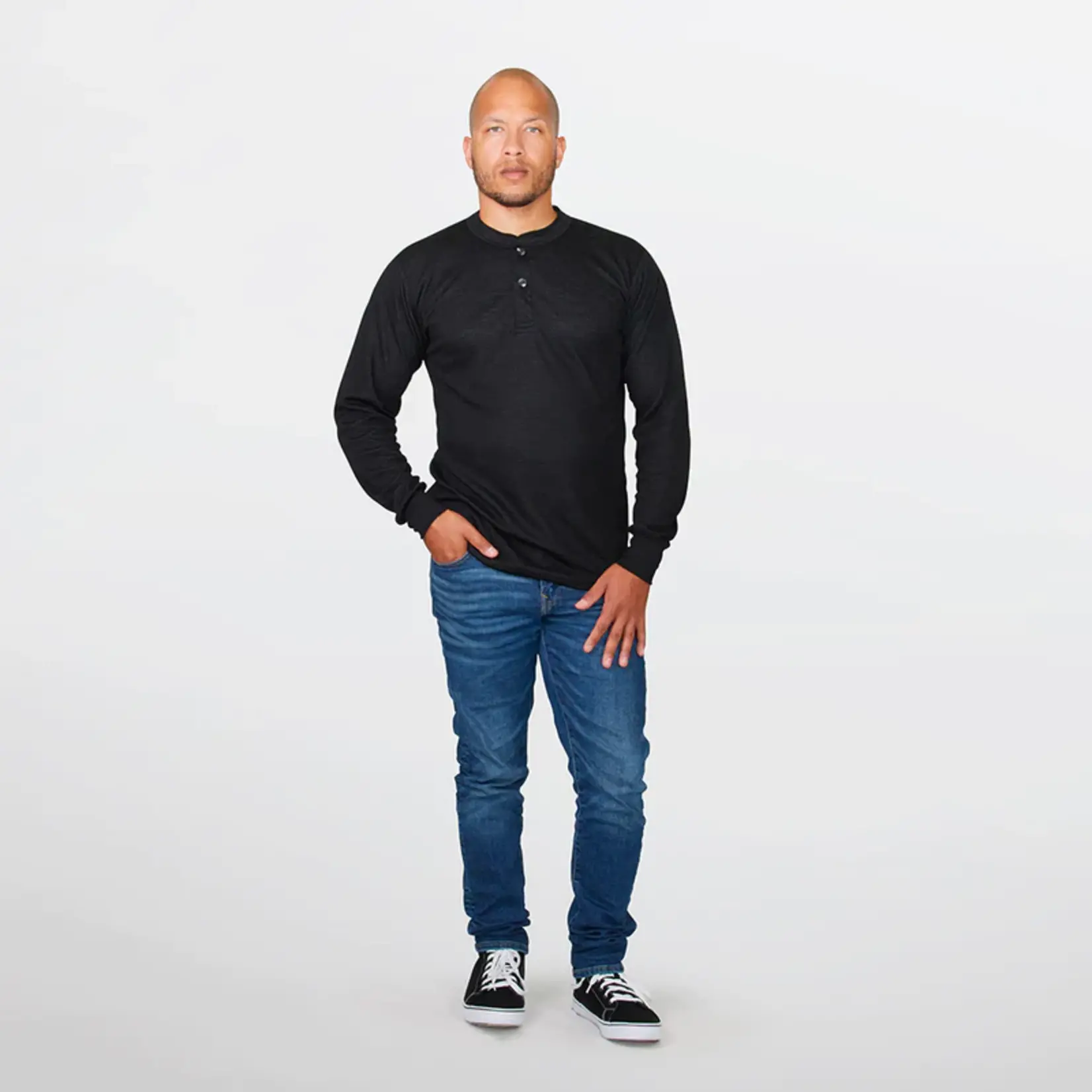 Stanfield's Stanfields 1387 Merino Blend 2-Layer Henley
