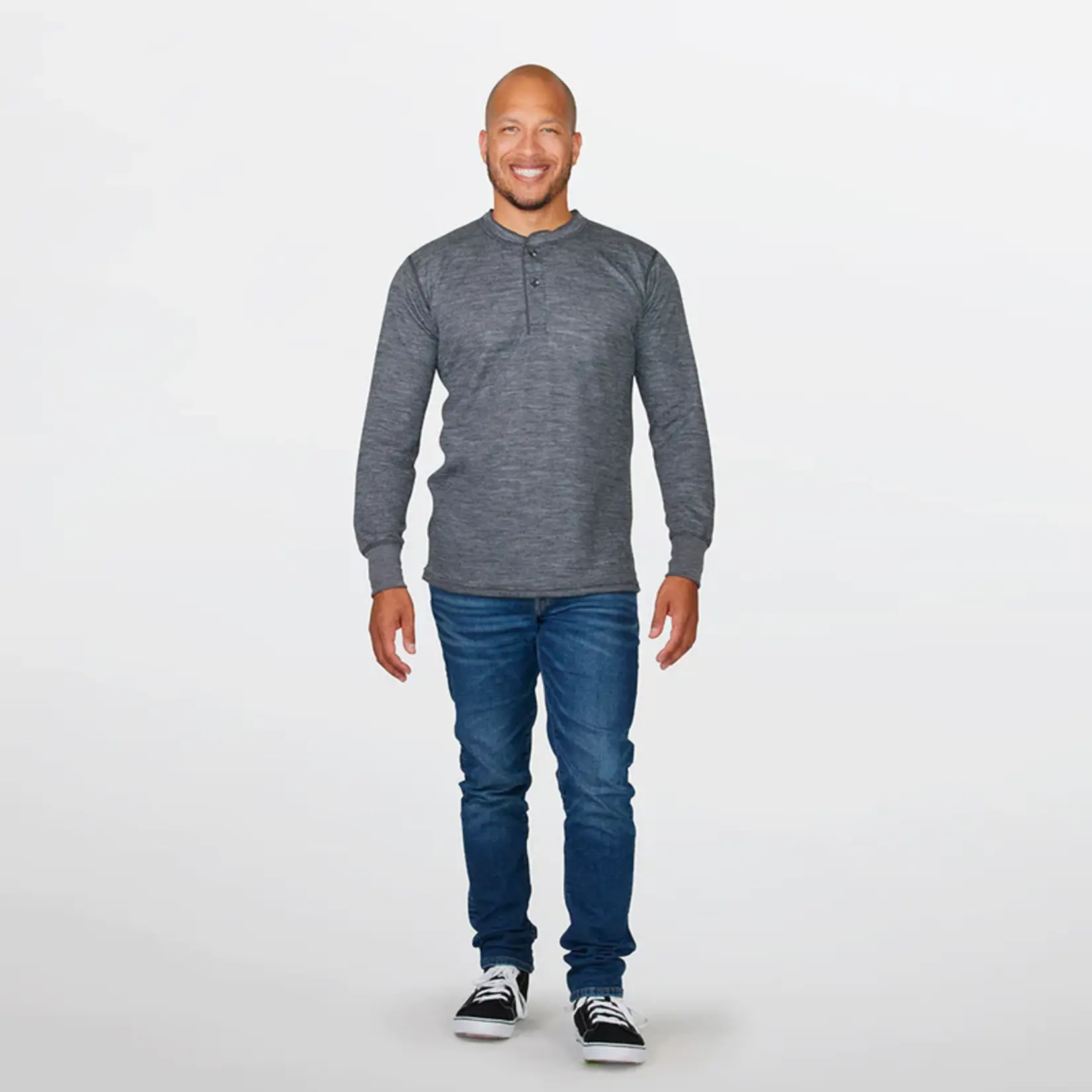 Stanfield's Stanfields 1387 Merino Blend 2-Layer Henley