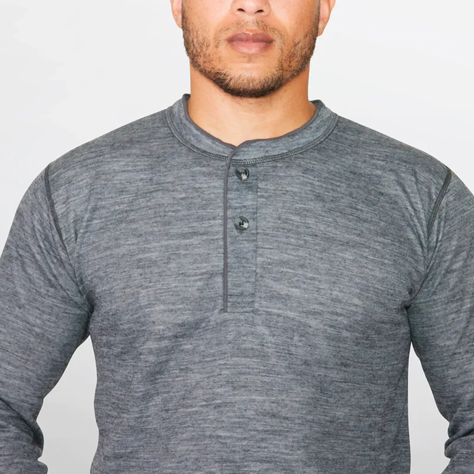 Stanfield's Stanfields 1387 Merino Blend 2-Layer Henley