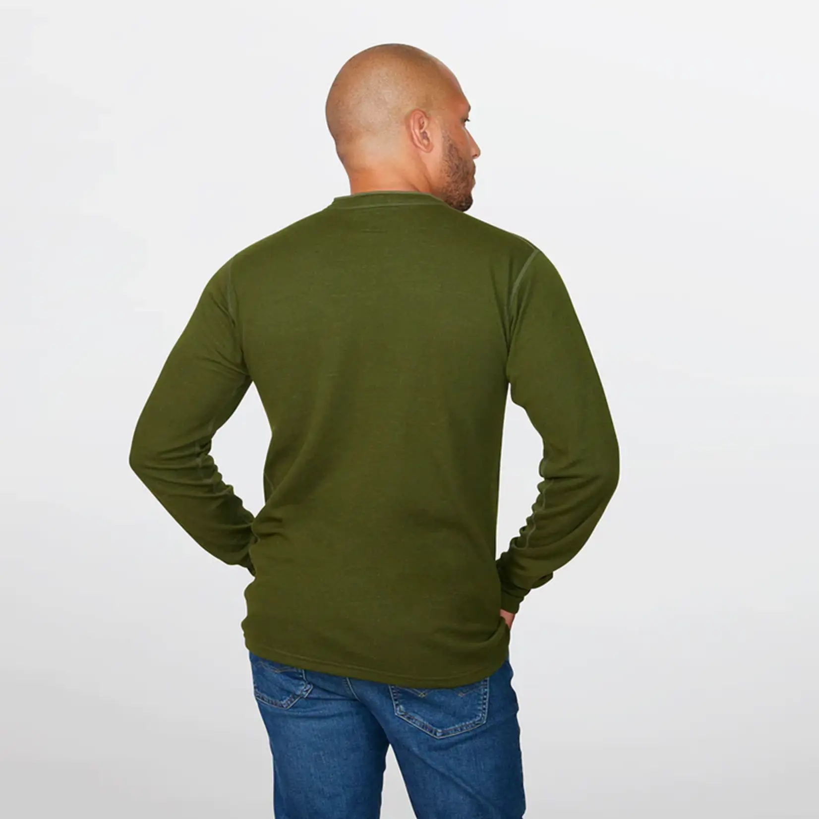 Stanfield's Stanfields 1387 Merino Blend 2-Layer Henley