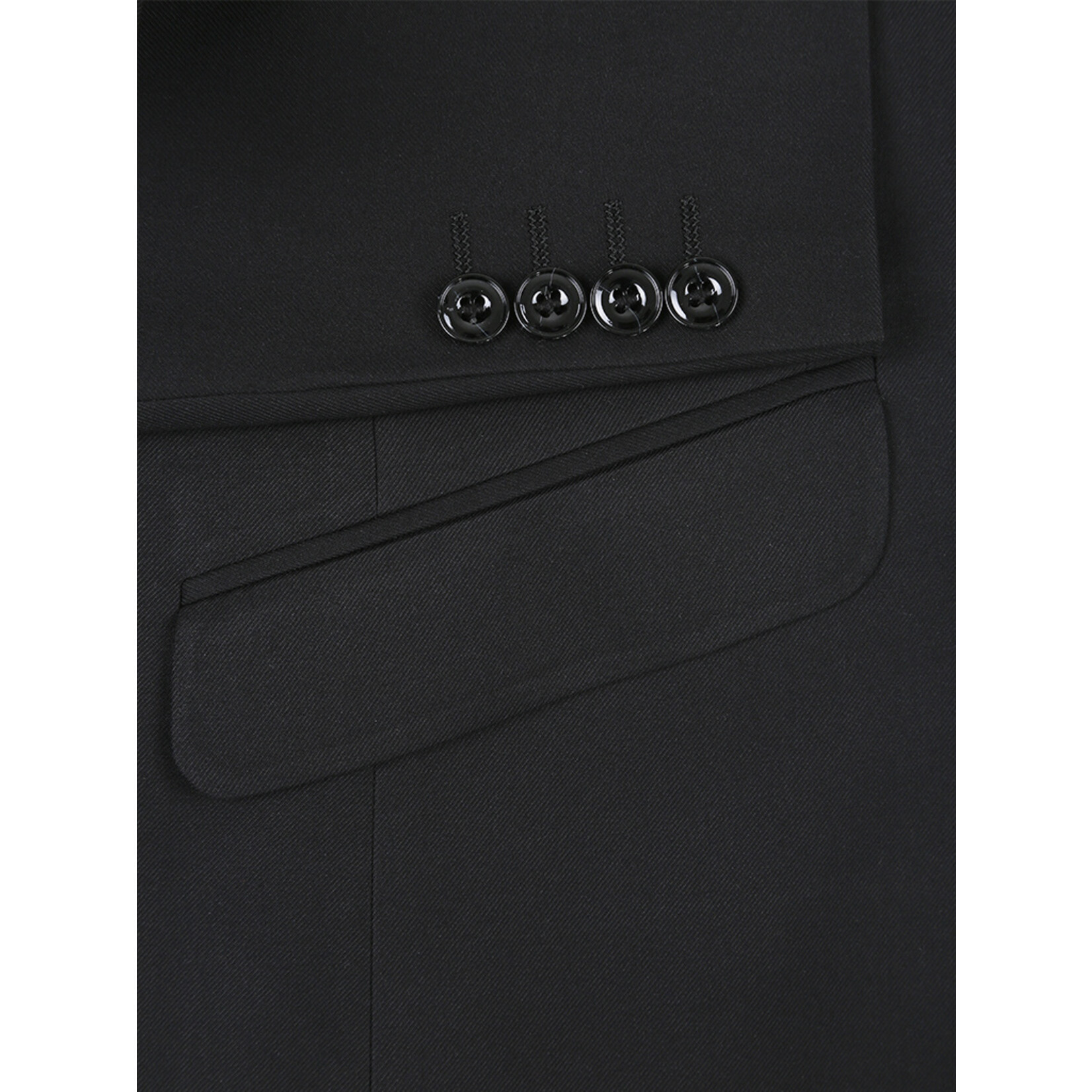 Renoir Slim Fit Suit 301-1 - Black