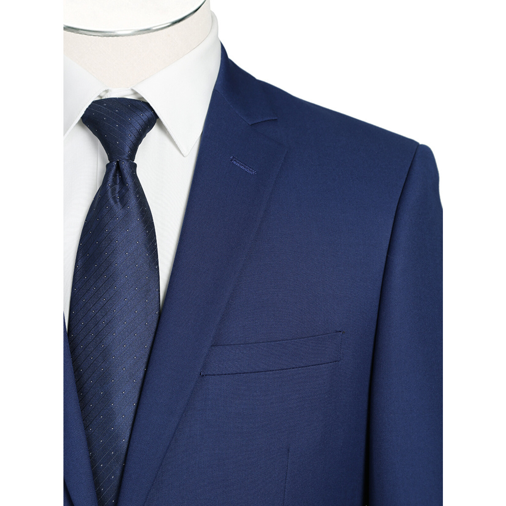 Renoir Slim Fit Suit 201-20 Royal Blue