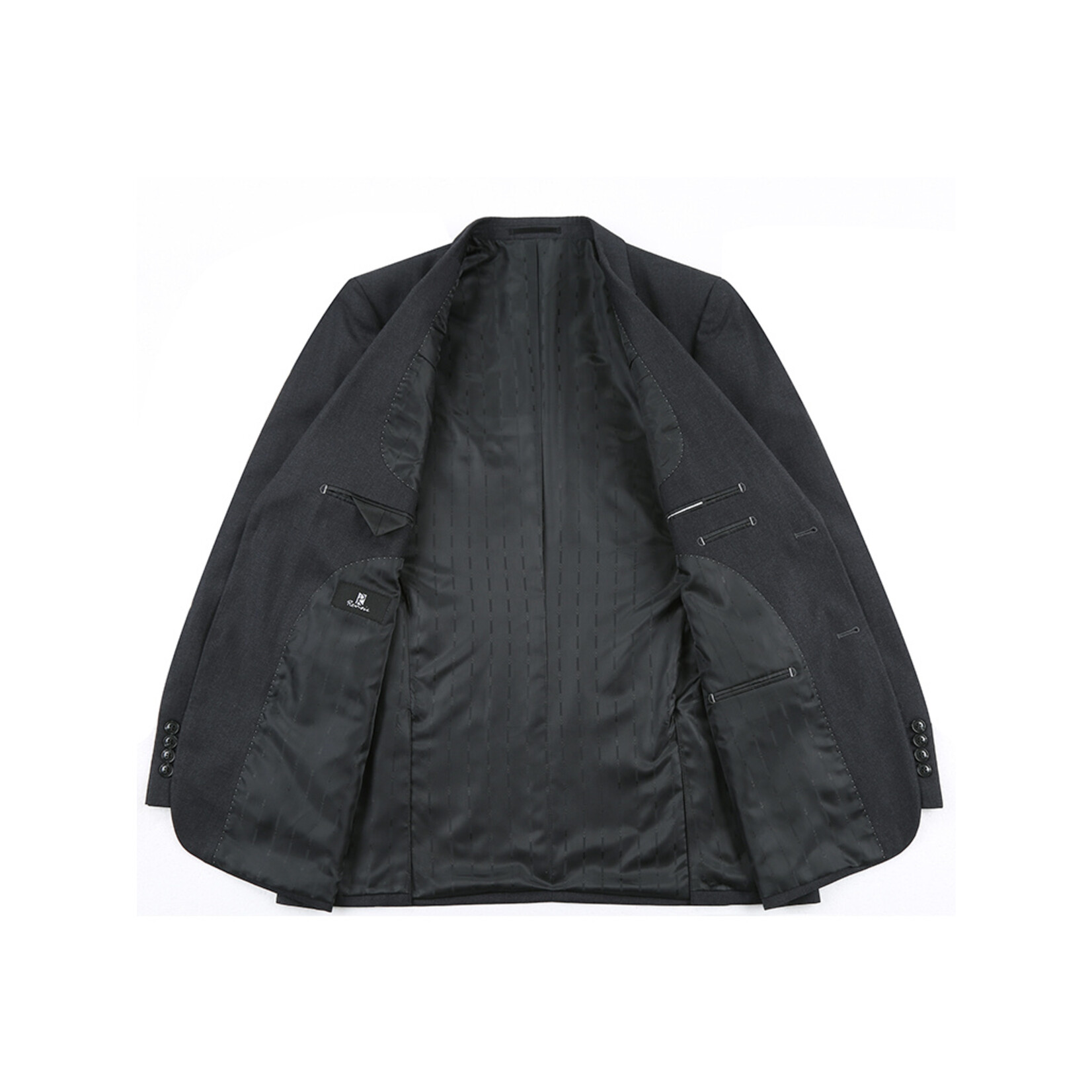 Renoir Classic Fit Suit 202-1 Charcoal