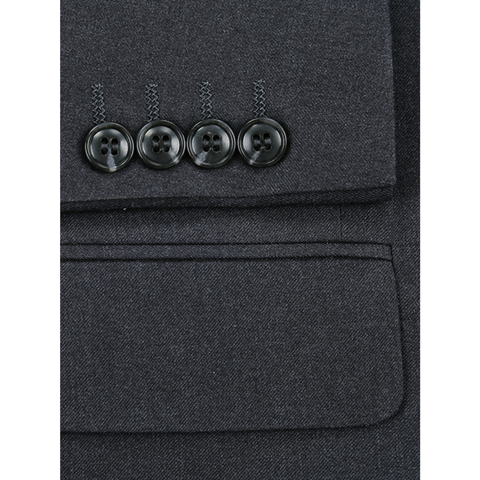 Renoir Classic Fit Suit 202-1 Charcoal