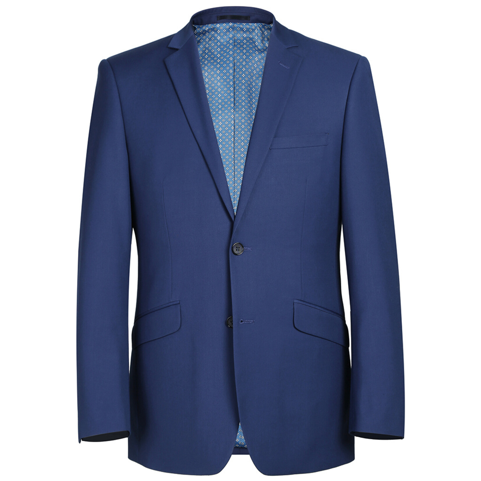 Renoir Slim Fit Suit 201-20 Royal Blue