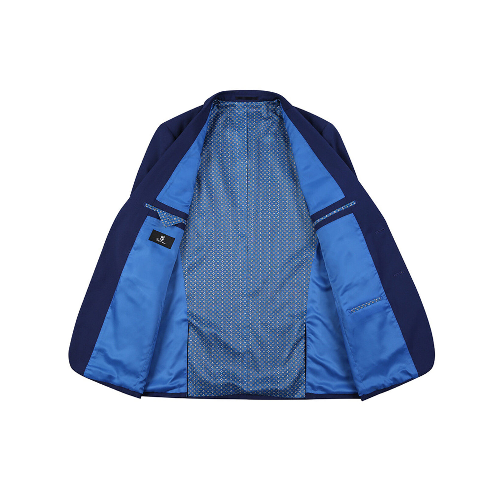 Renoir Slim Fit Suit 201-20 Royal Blue