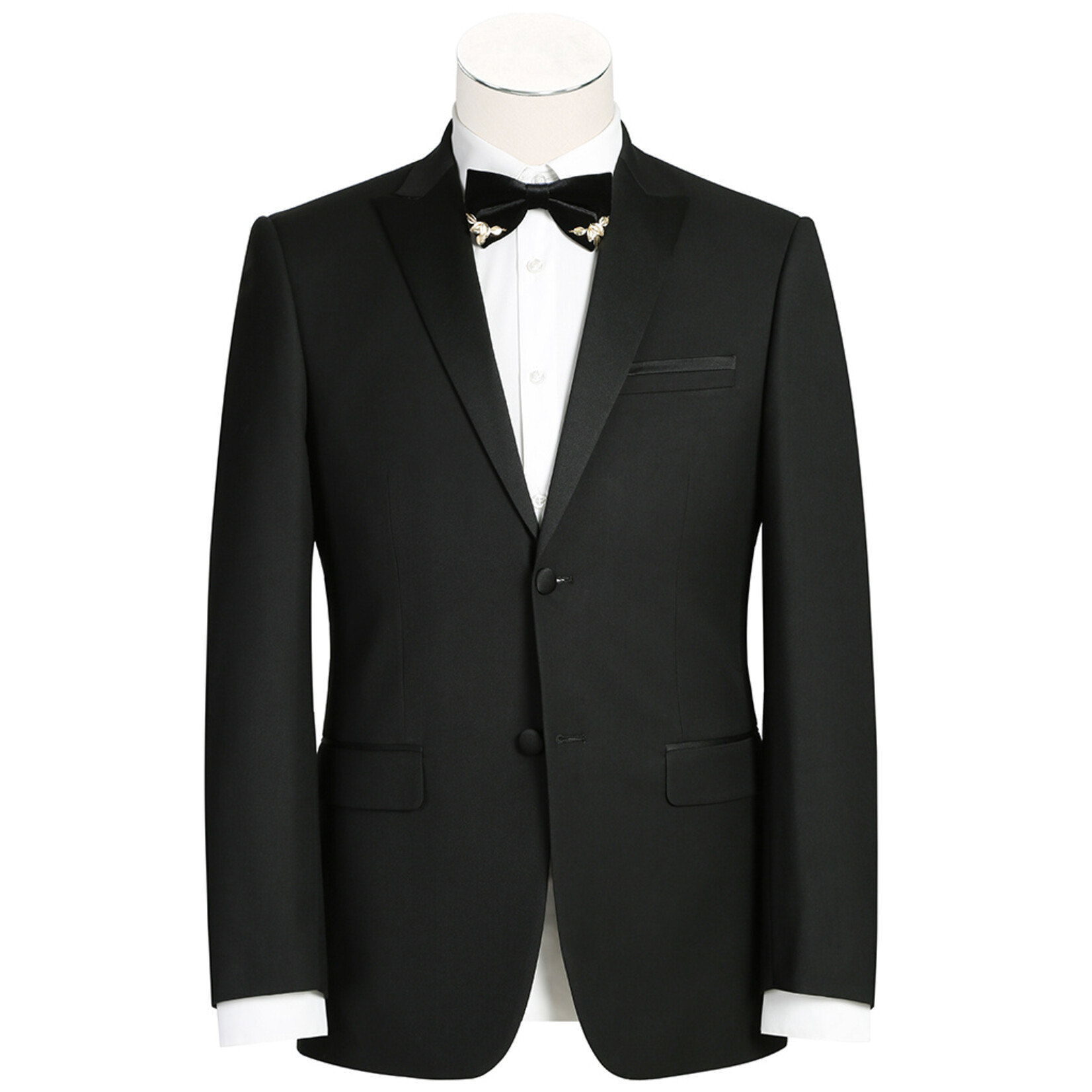 Renoir Slim Tuxedo Jacket - 2 Colours