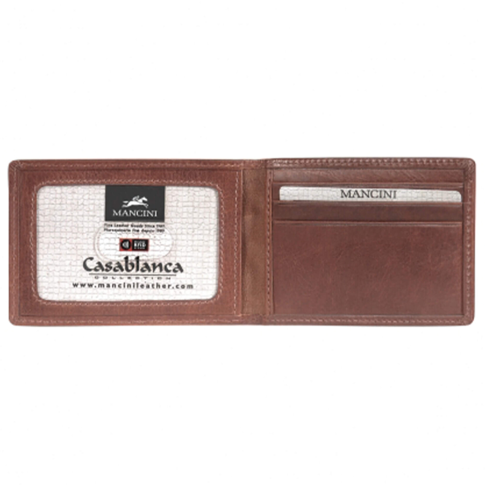 Mancini 8700852 Slimfold w/ Removable Passcase