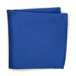 Knotz M100PSQ-66 Solid Pacific Blue Pocket Square