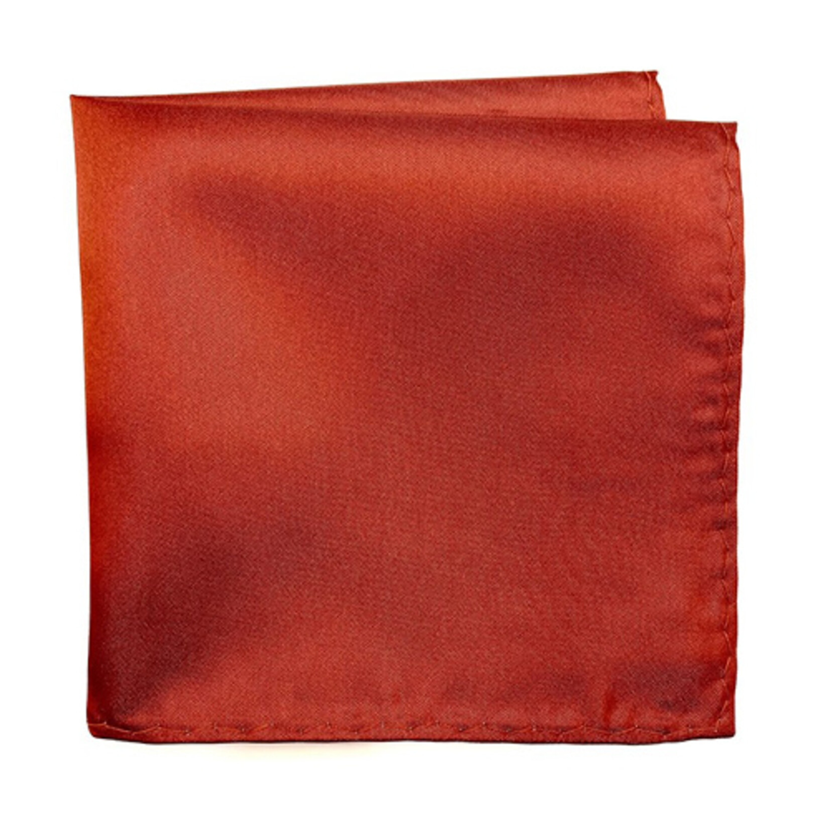 Knotz M100PSQ-69 Solid Rust Pocket Square