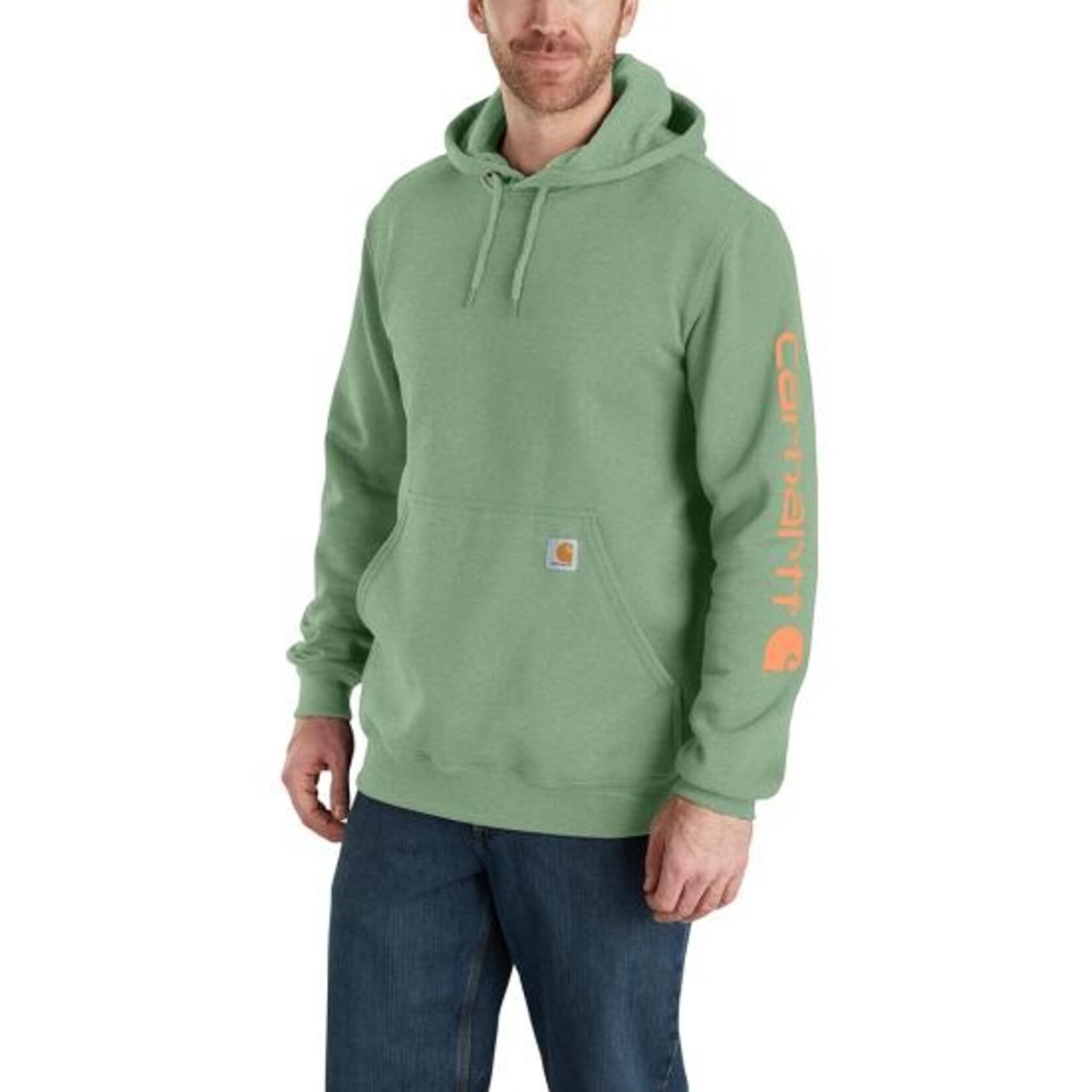 Carhartt Carhartt  S24 K288 Logo Sleeve Hoodie GF6