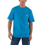 Carhartt Carhartt S24 K87 SS Pocket T-Shirt HF2 Atomic Blue