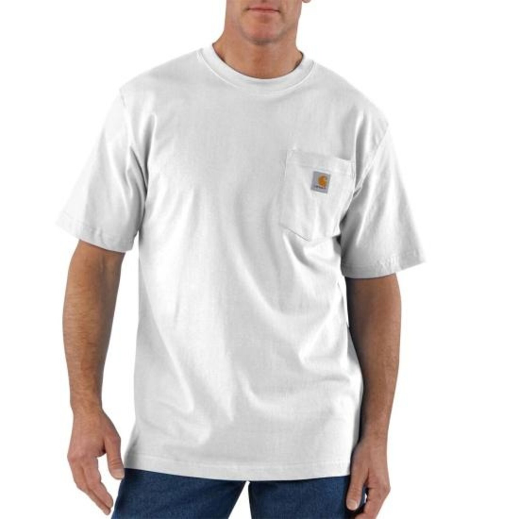 Carhartt Carhartt K87 SS Pocket T-Shirt WHT White