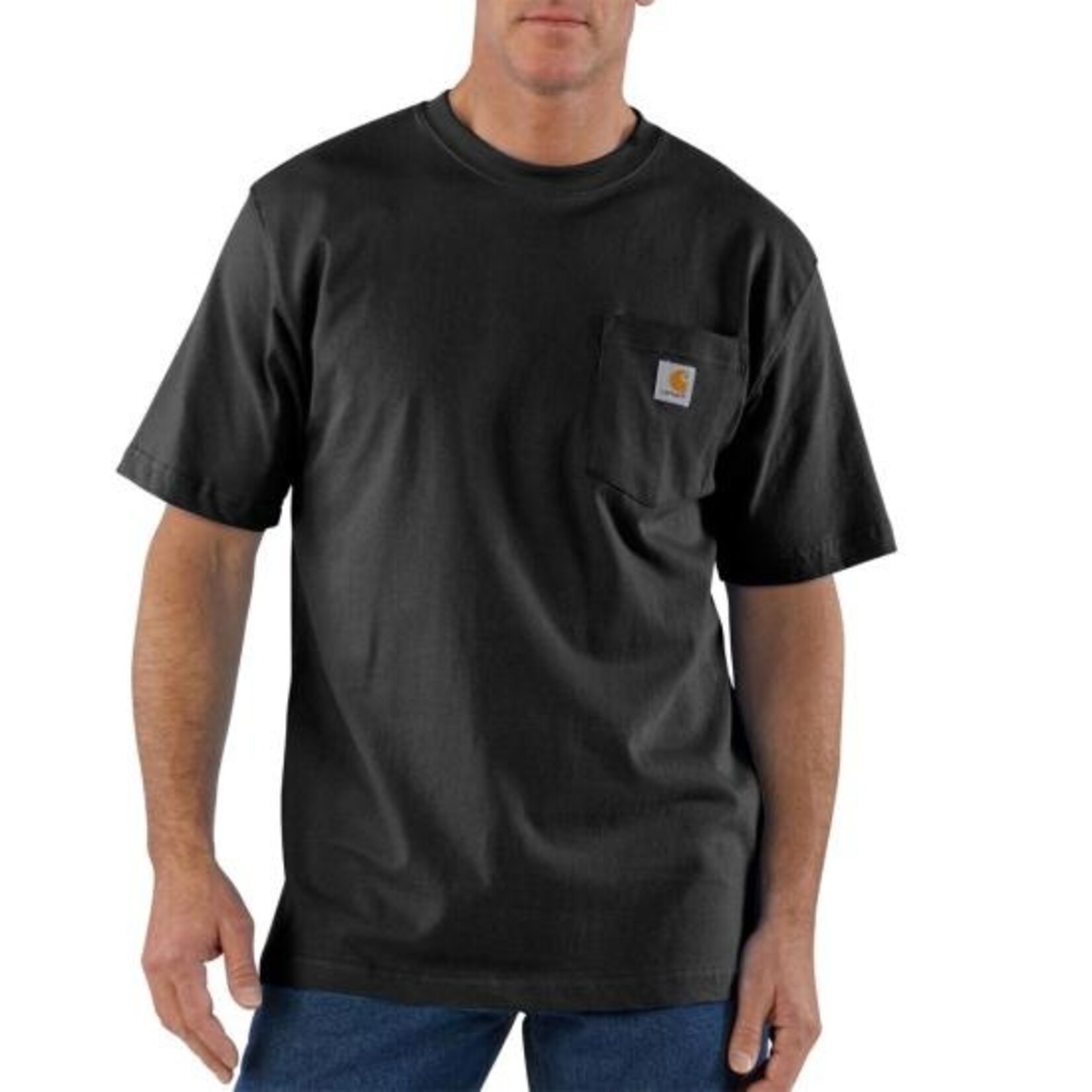 Carhartt Carhartt K87 SS Pocket T-Shirt BLK Black